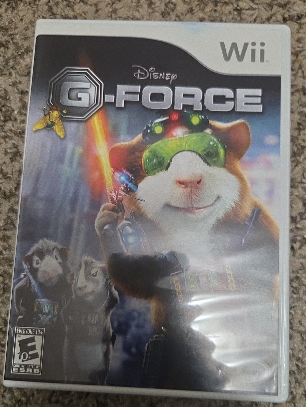 Disney G-Force Wii Game - Green, White, Silver